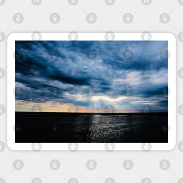 Sea South of France / Swiss Artwork Photography Sticker by RaphaelWolf